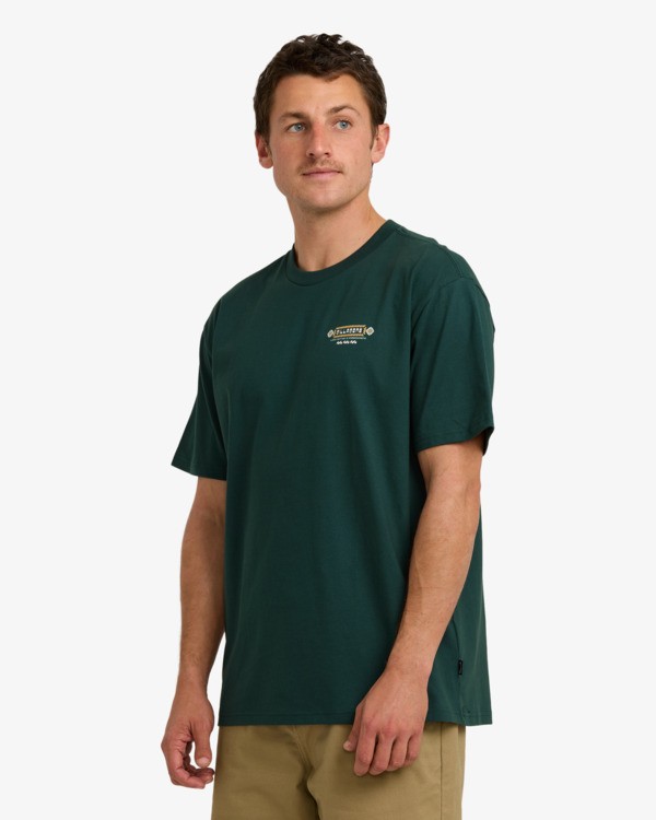 4 Secret Spot Regular - T-shirt de manga curta para Homem Verde 24A354511 Billabong