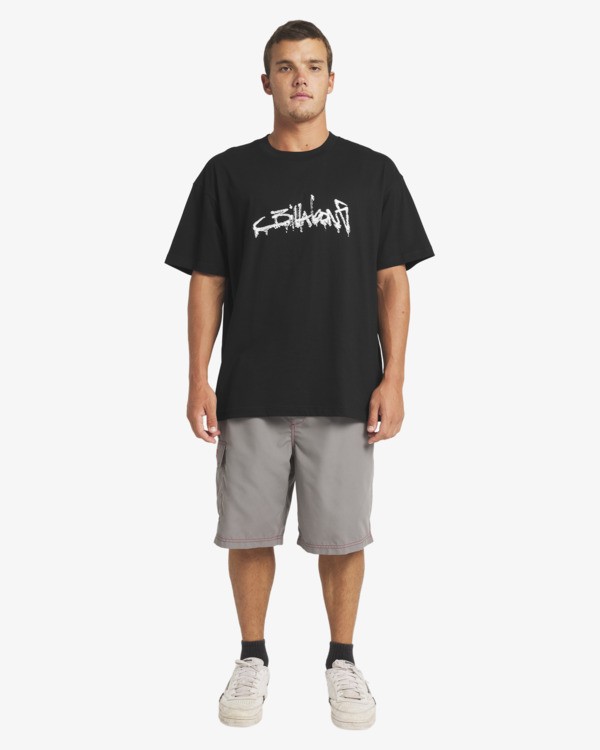 3 Identity Og - T-shirt de manga curta para Homem Preto 24A354522 Billabong