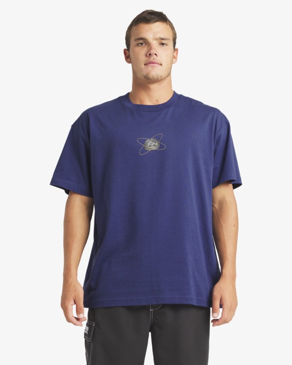 0 Spec 73 Og - T-shirt de manga curta para Homem Roxo 24A354525 Billabong