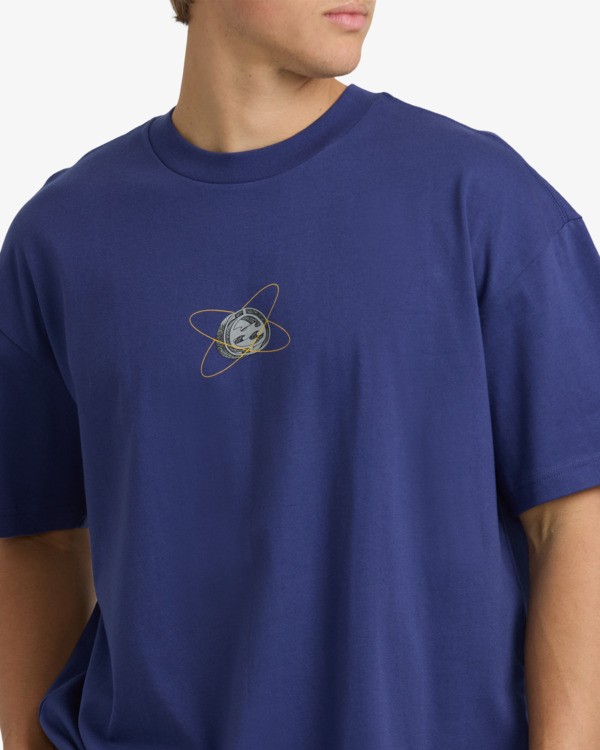 2 Spec 73 Og - T-shirt de manga curta para Homem Roxo 24A354525 Billabong