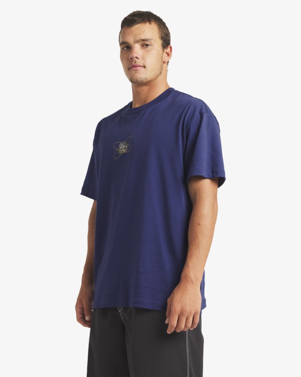 4 Spec 73 Og - T-shirt de manga curta para Homem Roxo 24A354525 Billabong