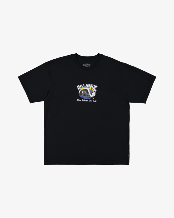 5 Behind The Lip Og - Maglietta a maniche corte da Uomo Black 24A354571 Billabong