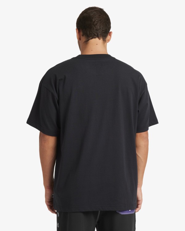 1 Behind The Lip Og - Maglietta a maniche corte da Uomo Black 24A354571 Billabong