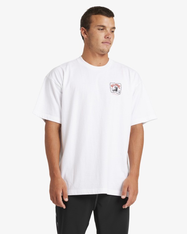 0 Wave Pool Og - Maglietta a maniche corte da Uomo White 24A354575 Billabong