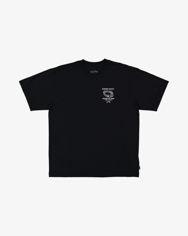 5 Domino Dave Og - Maglietta a maniche corte da Uomo Black 24A354576 Billabong