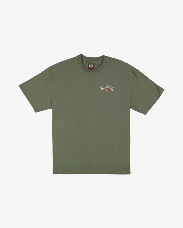 6 Otis Arch - T-Shirt &agrave; manches courtes pour Homme Jaune 24A356180 Billabong