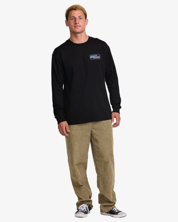 1 Walled - Long Sleeves T-Shirt for Men Black 24A361501 Billabong