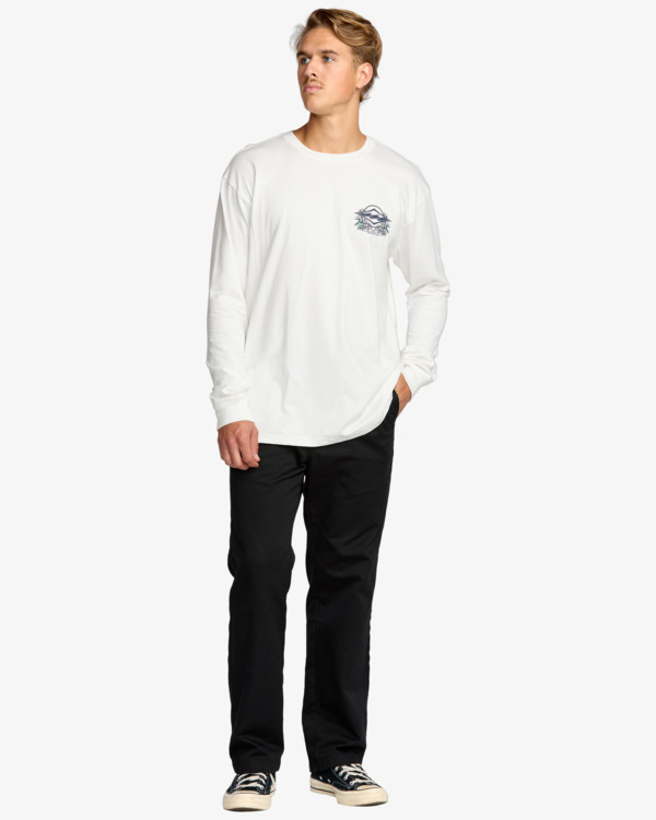 2 Jaybay Regular - Long Sleeve T-Shirt for Men White 24A363503 Billabong