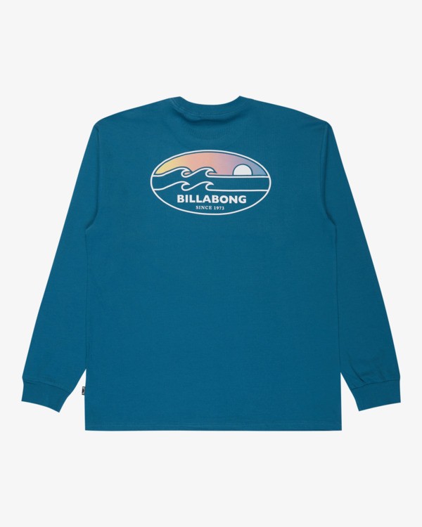 6 Runner Regular - Camiseta de manga larga para hombre Verde 24A364501 Billabong