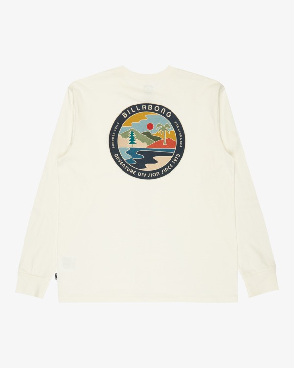 6 Rockies A/DIV - T-shirt de manga comprida para Homem Branco 24A364504 Billabong