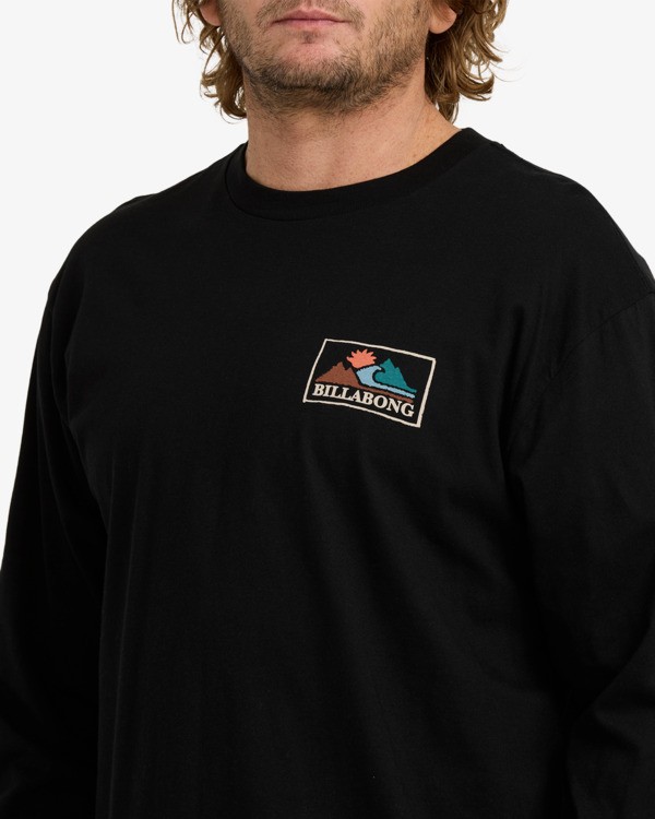 2 Range A/DIV - T-shirt de manga comprida para Homem Preto 24A364505 Billabong