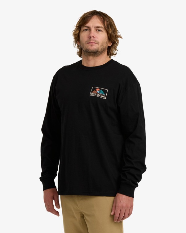 4 Range A/DIV - T-shirt de manga comprida para Homem Preto 24A364505 Billabong