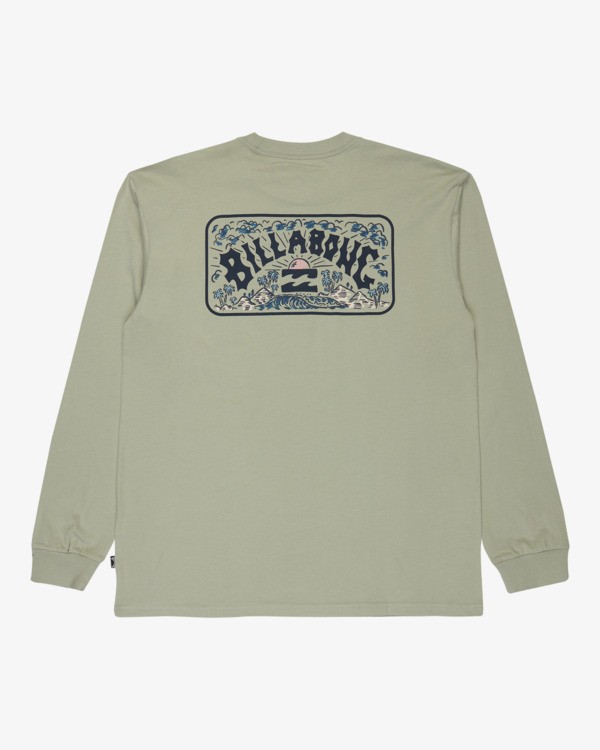 6 Scenic Arch A/DIV - T-shirt de manga comprida para Homem Verde 24A364508 Billabong