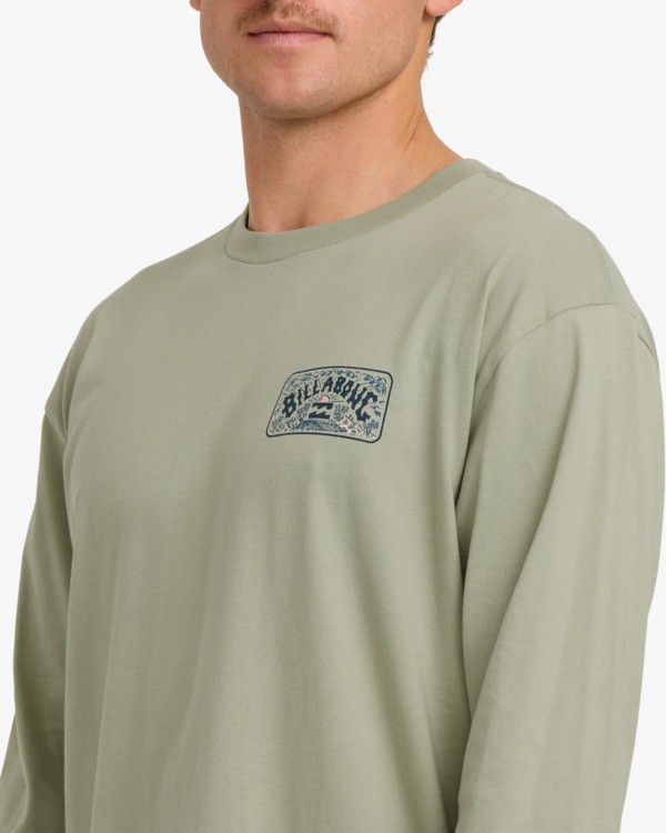 2 Scenic Arch A/DIV - T-shirt de manga comprida para Homem Verde 24A364508 Billabong