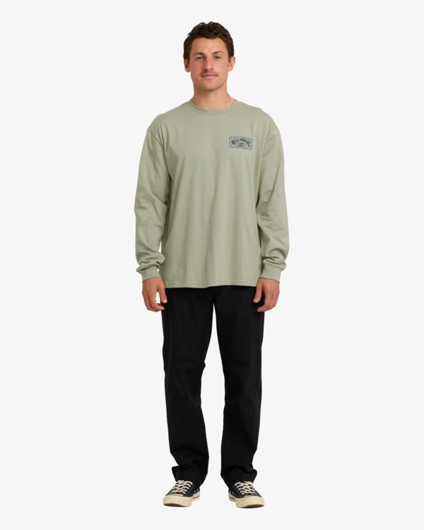 3 Scenic Arch A/DIV - T-shirt de manga comprida para Homem Verde 24A364508 Billabong