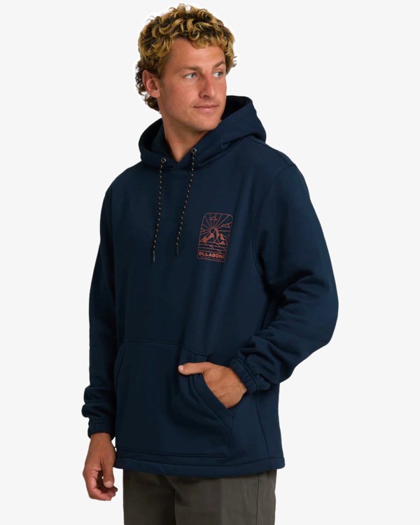 3 Compass - Fleece-Oberteil für Männer Blau 24A411506 Billabong