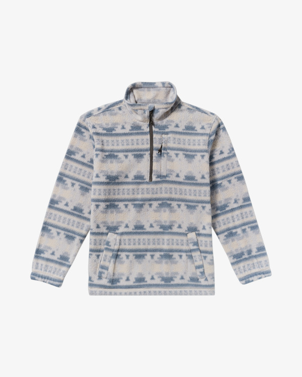 6 Boundary - Fleece mit Reißverschluss-Kragen für Männer Grau 24A411507 Billabong