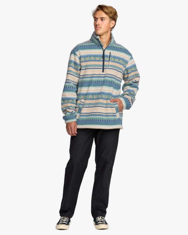 1 Boundary - Polaire à col montant zippé pour Homme Bleu 24A411507 Billabong