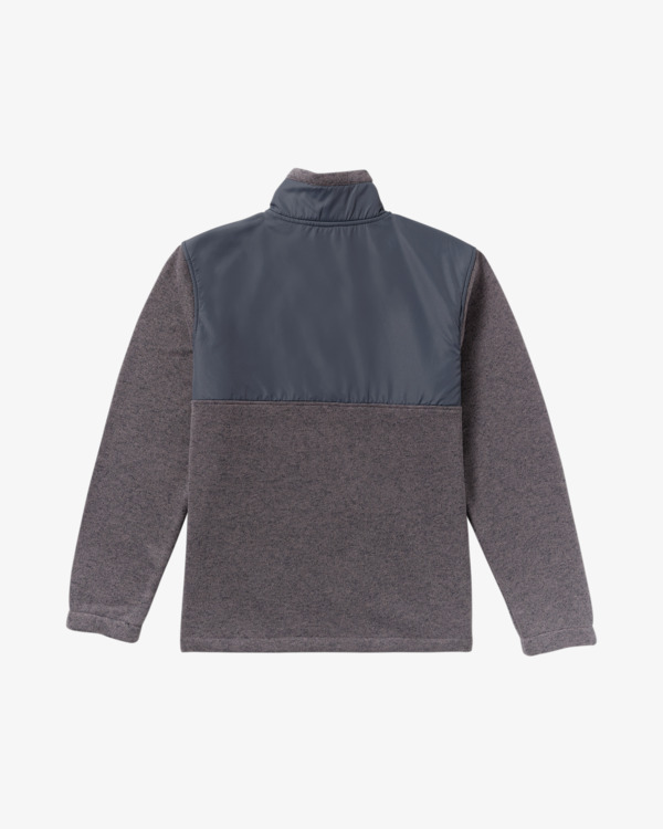 5 Boundary Blocked - Polaire à col montant zippé pour Homme Rose 24A413503 Billabong