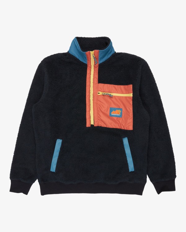 5 Boundary Peak - Fleece Top for Men Black 24A414501 Billabong
