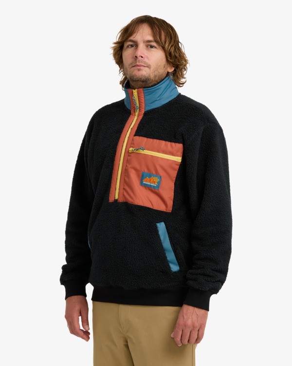 4 Boundary Peak - Fleece Top for Men Black 24A414501 Billabong