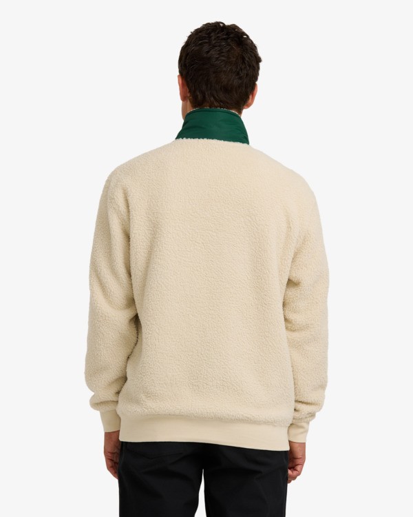 3 Salinity Now Boundary - Fleece Top for Men Beige 24A414502 Billabong