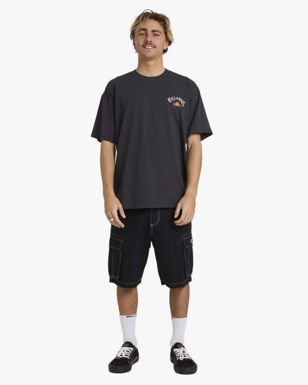 2 Otis Flag Arch - Short Sleeve T-Shirt for Men Grey 24A433590 Billabong