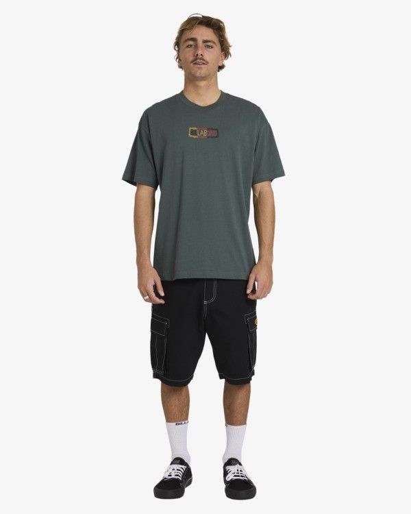 2 Otis Treble - Short Sleeve T-Shirt for Men Blue 24A433592 Billabong