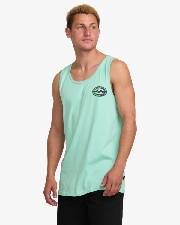 2 Stretch Wave Premium - Muscle Tank for Men Blue 24A451502 Billabong