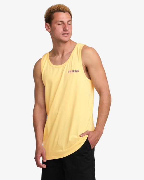 2 Twin Peaks Premium - Canotta smanicata da Uomo Yellow 24A451505 Billabong