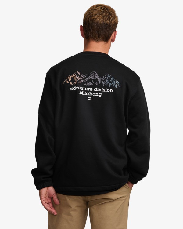 2 COMPASS CREW Black 24A461501 Billabong