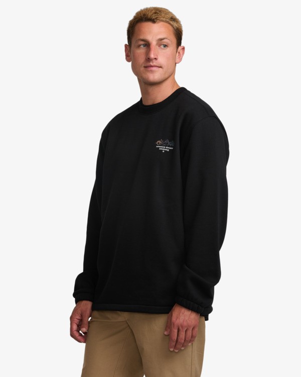 3 COMPASS CREW Black 24A461501 Billabong