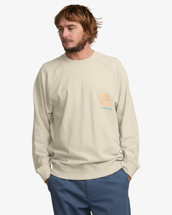 1 Sunshine - Sweatshirt für Männer Beige 24A461504 Billabong