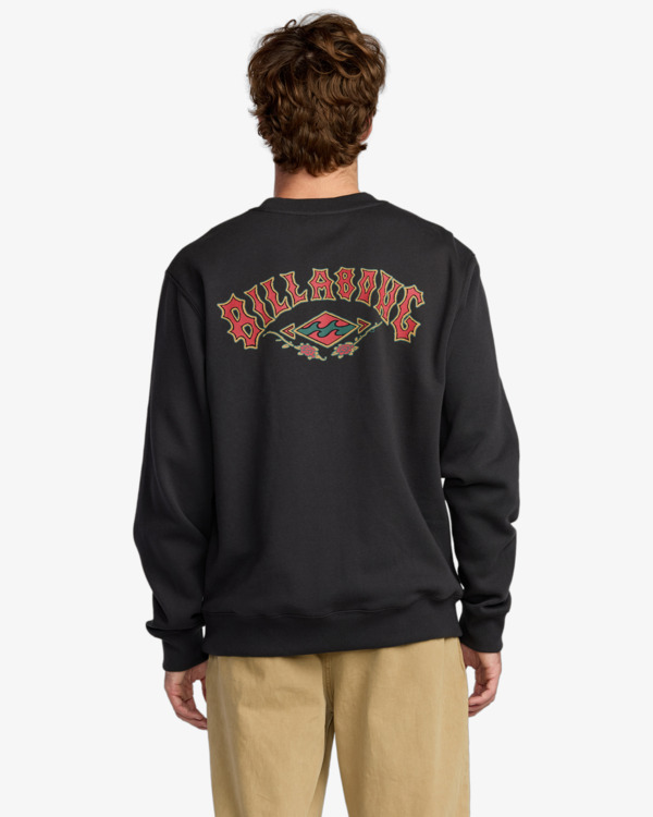 2 Short Sands - Sweatshirt für Männer Schwarz 24A462503 Billabong