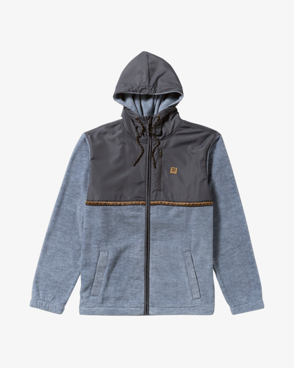 4 Boundary Lite Zip - Polaire zippée pour Homme Bleu 24A481502 Billabong