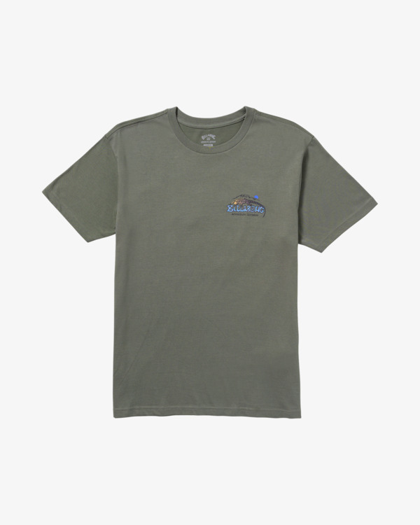 4 Lizard Mountain - Short Sleeves T-Shirt for Men Gray 24A501545 Billabong