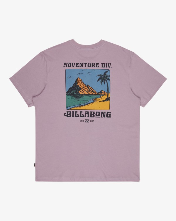 6 Post Cards A/DIV Premium - T-shirt met korte mouwen voor Heren Orange 24A501602 Billabong