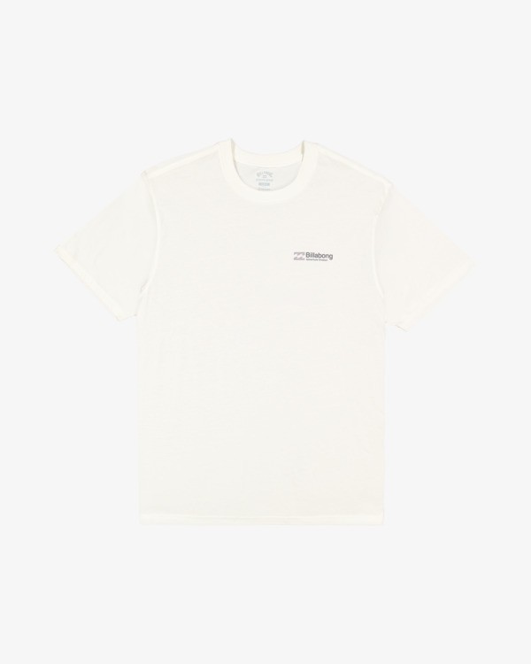 4 Make Tracks - T-Shirt f&uuml;r M&auml;nner Weiss 24A501605 Billabong