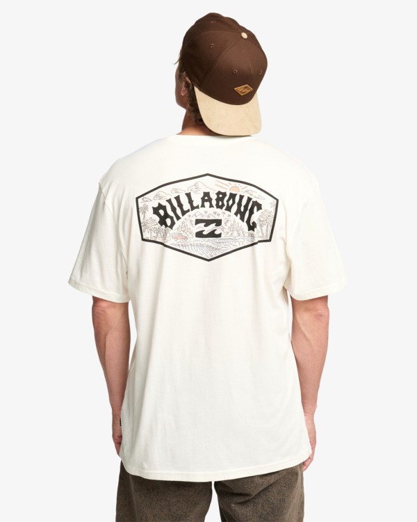 1 Scenic Arch A/DIV Premium - T-Shirt f&uuml;r M&auml;nner Weiss 24A501608 Billabong