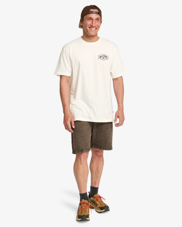 2 Scenic Arch A/DIV Premium - T-Shirt f&uuml;r M&auml;nner Weiss 24A501608 Billabong