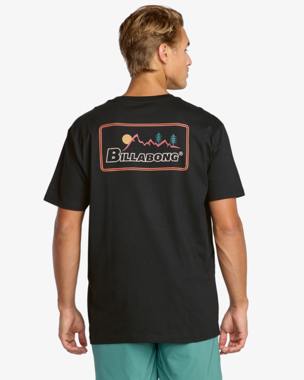 3 Range A/Div - T-Shirt à manches courtes pour Homme Noir 24A503501 Billabong
