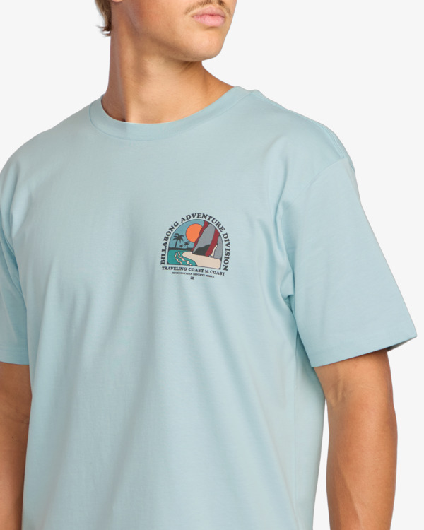 6 Sundown A/Div - T-Shirt à manches courtes pour Homme Bleu 24A503503 Billabong