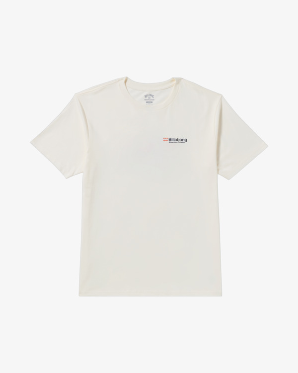 7 Abandon A/Div - Maglietta a maniche corte da Uomo White 24A503505 Billabong