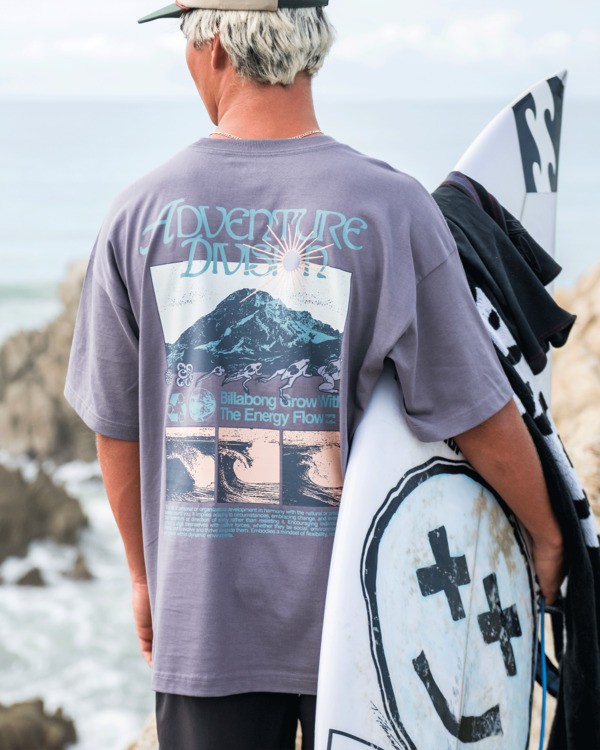 0 Grow Og A/Div - T-Shirt für Männer Grau 24A503507 Billabong