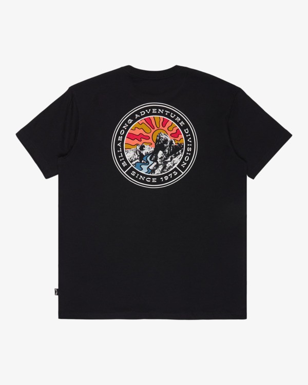 7 Rockies A/DIV - T-shirt de manga curta para Homem Preto 24A504500 Billabong