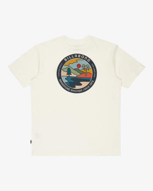 7 Rockies A/DIV - T-shirt de manga curta para Homem Branco 24A504500 Billabong