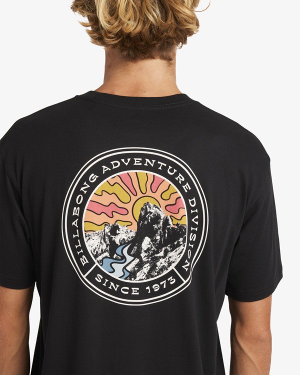 5 Rockies A/DIV - T-shirt de manga curta para Homem Preto 24A504500 Billabong