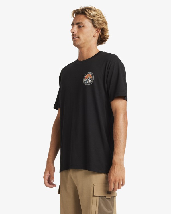 4 Rockies A/DIV - T-shirt de manga curta para Homem Preto 24A504500 Billabong