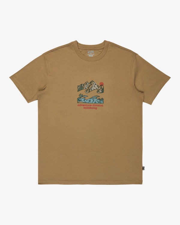 5 Glimpse A/DIV - T-shirt de manga curta para Homem Marrom 24A504507 Billabong