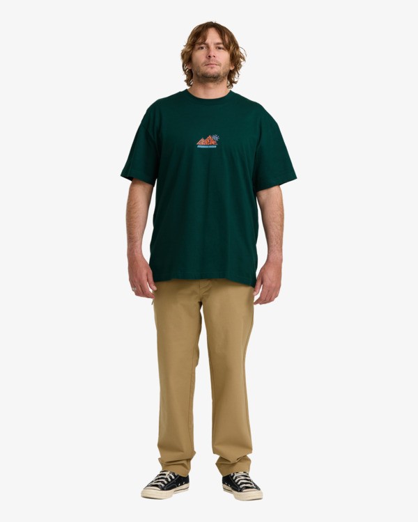 3 Reach The Peak A/DIV - T-shirt de manga curta para Homem Pink 24A504509 Billabong